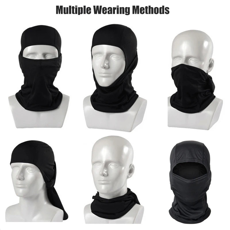 Hunting Outdoor Hats - 迷彩柄バラクラバ帽子 サイクリング用フルフェイスマスク アウトドアスポーツ ハンティング ハイキング スキーマスク