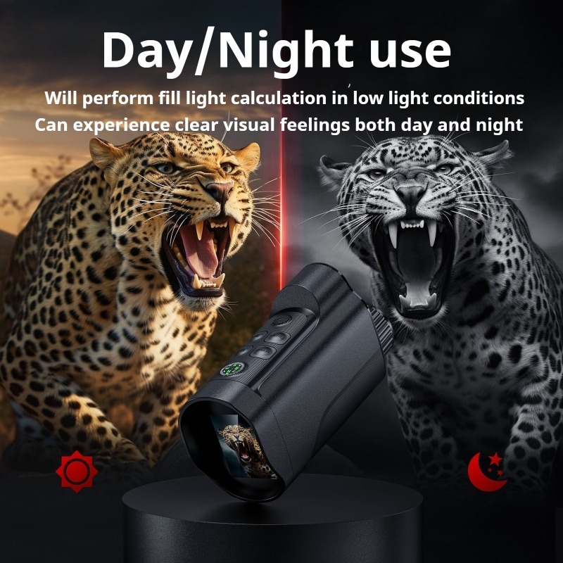 長距離狩猟用ナイトビジョン単管高精細狩猟用光学機器多機能アウ - Hunting Camp Outdoor Supplies のレビューと価格