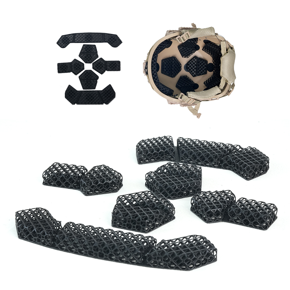 BOOIU 3D プリントハニカムヘルメットライナーパッドポ - Hunting Outdoor Mat のレビューと価格