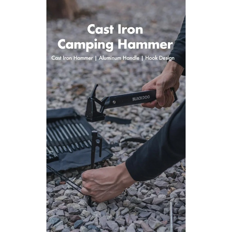 BLACKDOG キャンプハンマー サバイバルツール 超軽量 - Hunting Camp Outdoor Supplies のレビューと価格