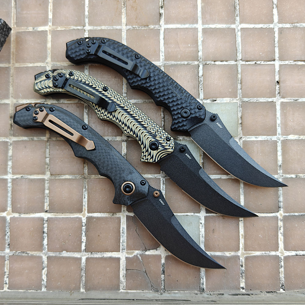 JUFULE 865ミニベッドレル 最高のフォームカーボンフ - Best Hunting Outdoor Knife のレビューと価格